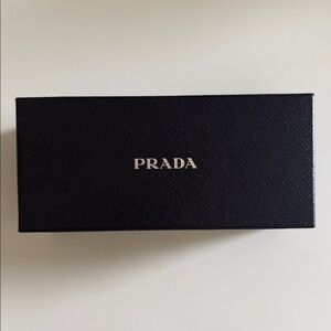 Prada Black Sunglasses Rectangular Box